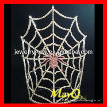 Vente en gros 10 &#39;&#39; Grande couronne de concours Courrier personnalisé spider couronne tiara effrayante pour garçon